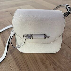 Mackage Arrow Closure Cody Bag in Cream